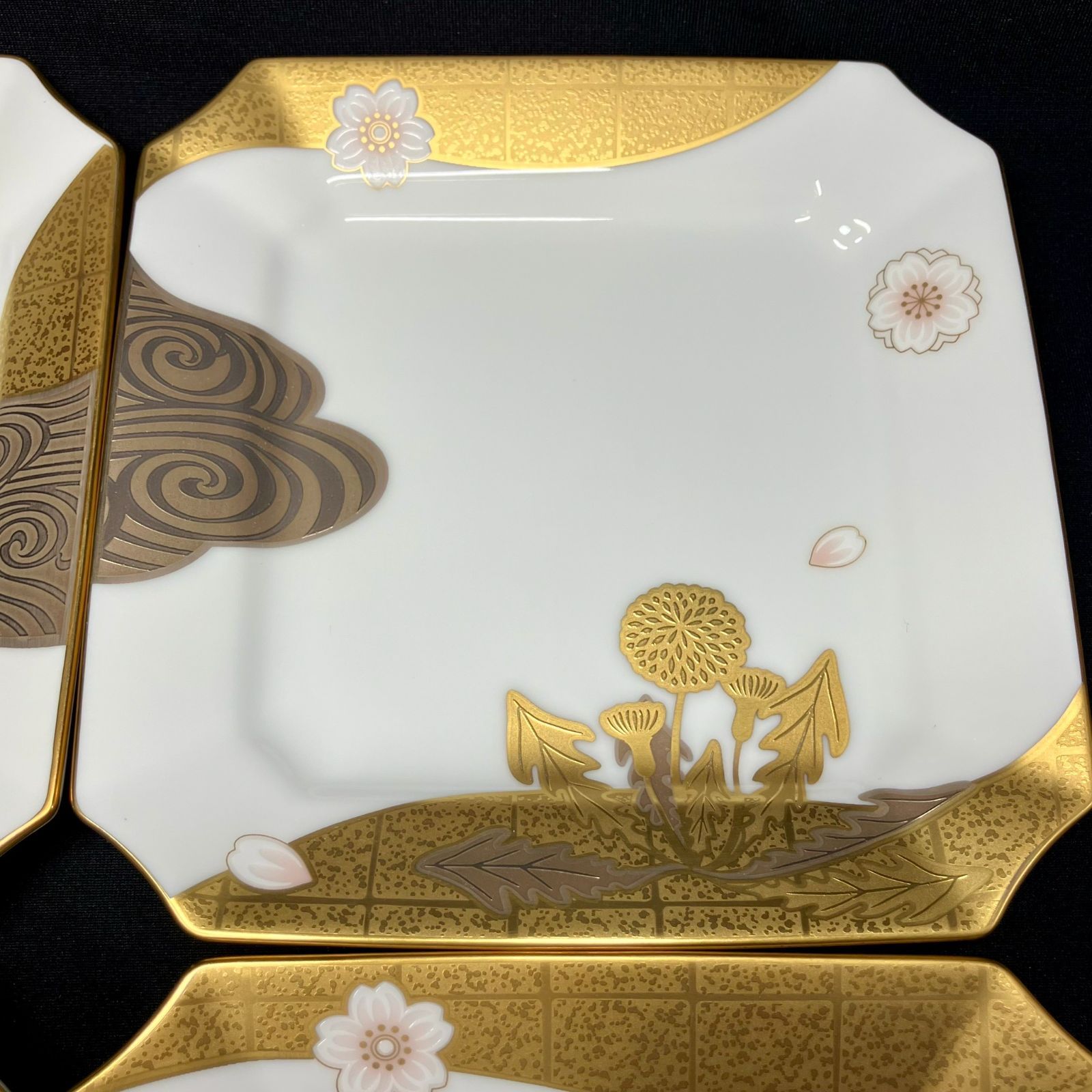 Noritake製　あやみなも　銘々皿揃い「5枚組」 Noritake製 あやみなも 銘々皿揃い「5枚組」