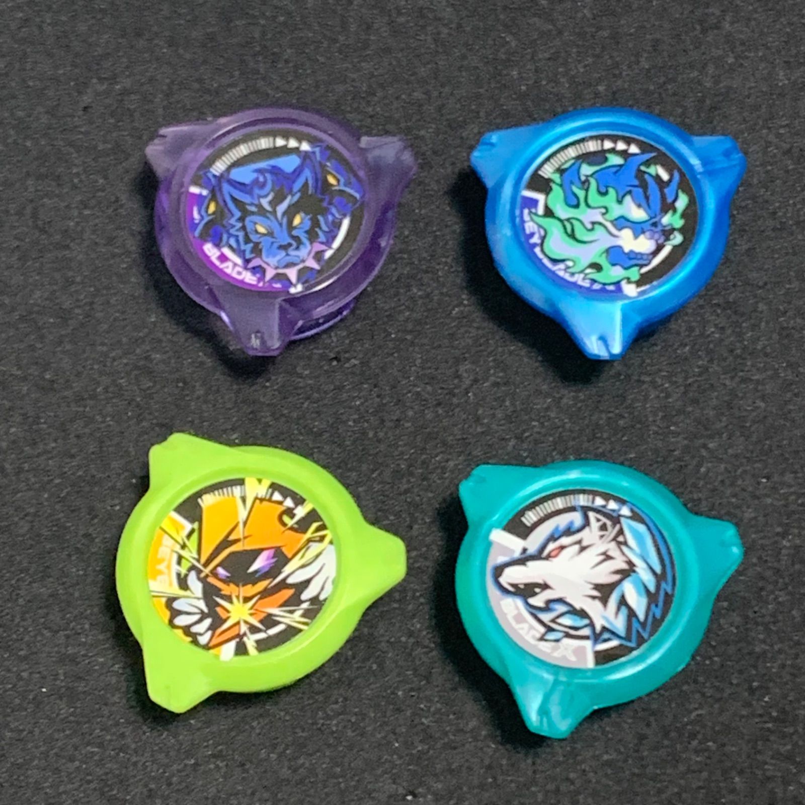 ベイブレードX　ヘルズ、ケロベロスパーツまとめ売り ベイブレードX ロックチップセット/ケルベロス ヘルズ ウィザード