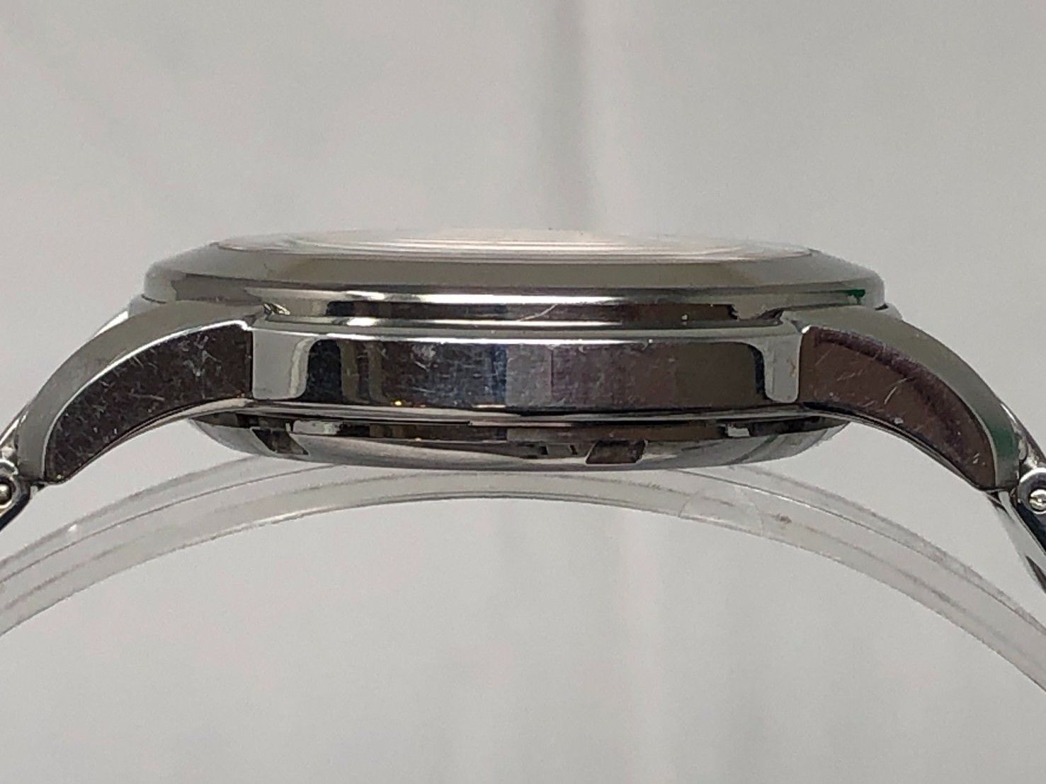 ◆SEIKO セイコー キネティック メンズ オートリレイ 腕時計 白文字盤 5 J 21-0 A 80 現状◆19837