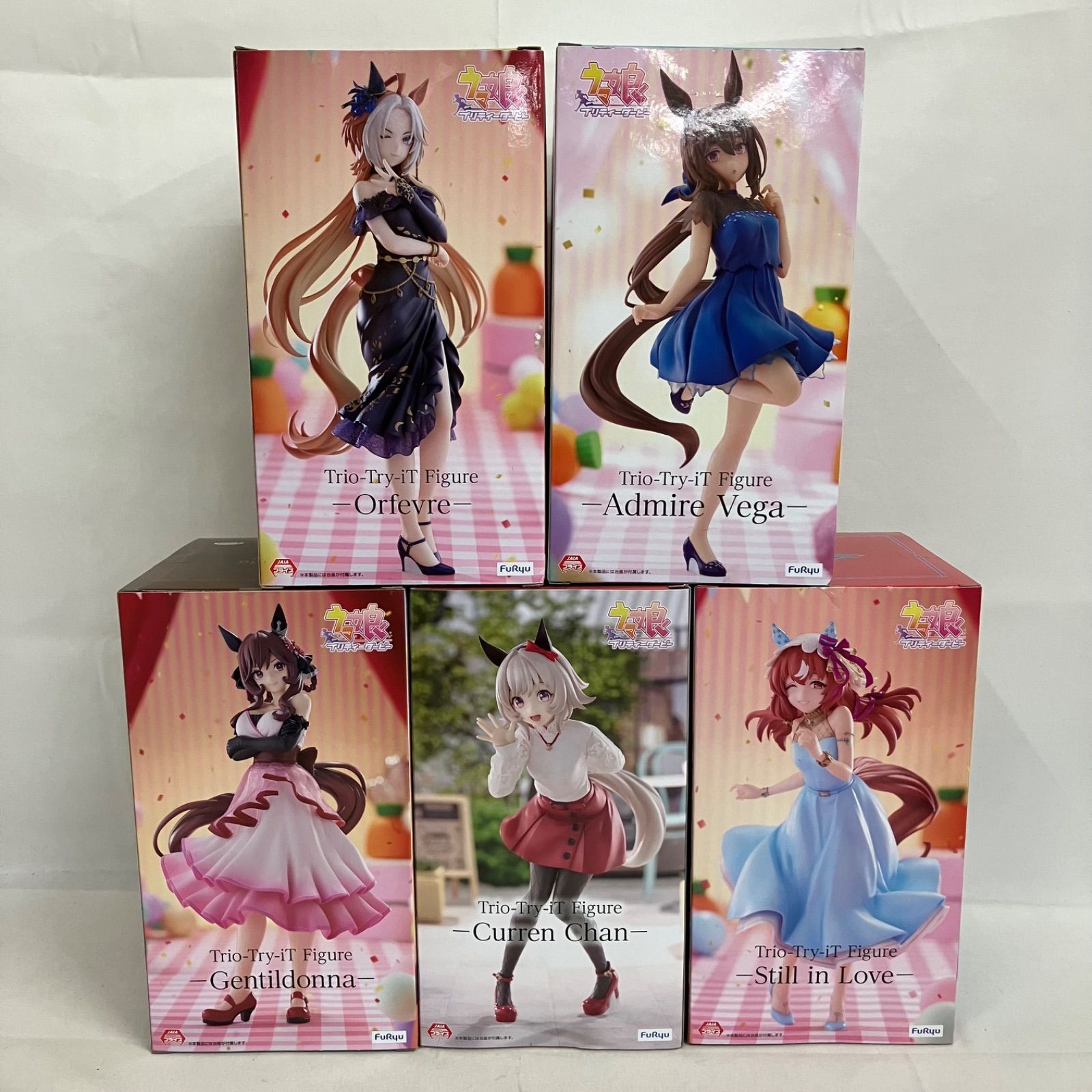 未開封 ウマ娘 Trio-Try-iT Figure ジェンティルドンナ 他 5個セット