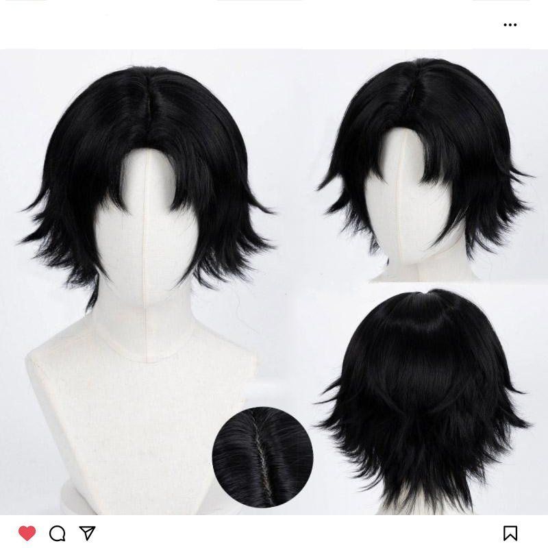 クロロ＝ルシルフル ハンター×ハンター コスプレ ウィッグ+ネット新品