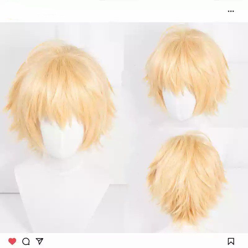 チェンソーマン　デンジ　コスプレ　ウィッグ Amazon.co.jp: HIROAKIYA デンジ ウィッグ チェンソーマン デンジ