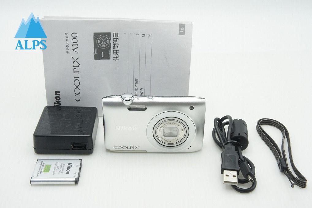 Nikon ニコン COOLPIX A 100 コンパクトデジタルカメラ シルバー 251224 k