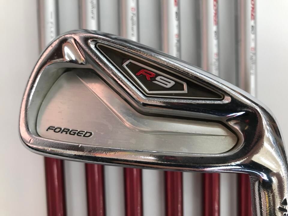 テーラーメイド R 9 フォージド アイアン Motore 60 Rフレックス アイアンセット