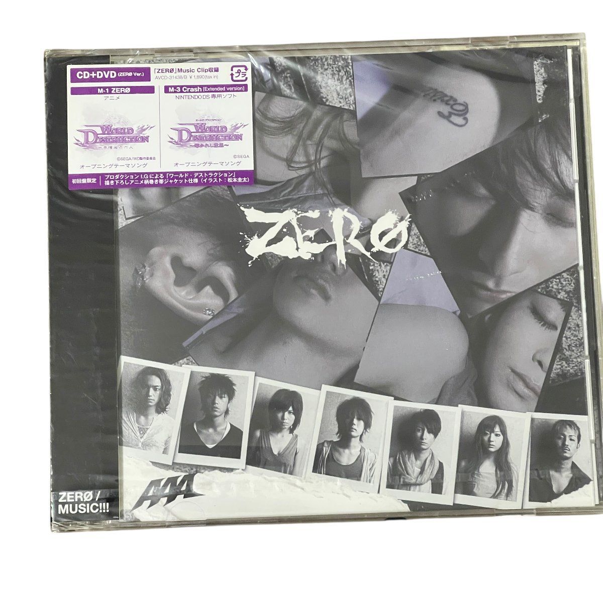 ZERO／MUSIC!!! AAA トリプル・エー CD＋DVD 初回限定盤 - メルカリ