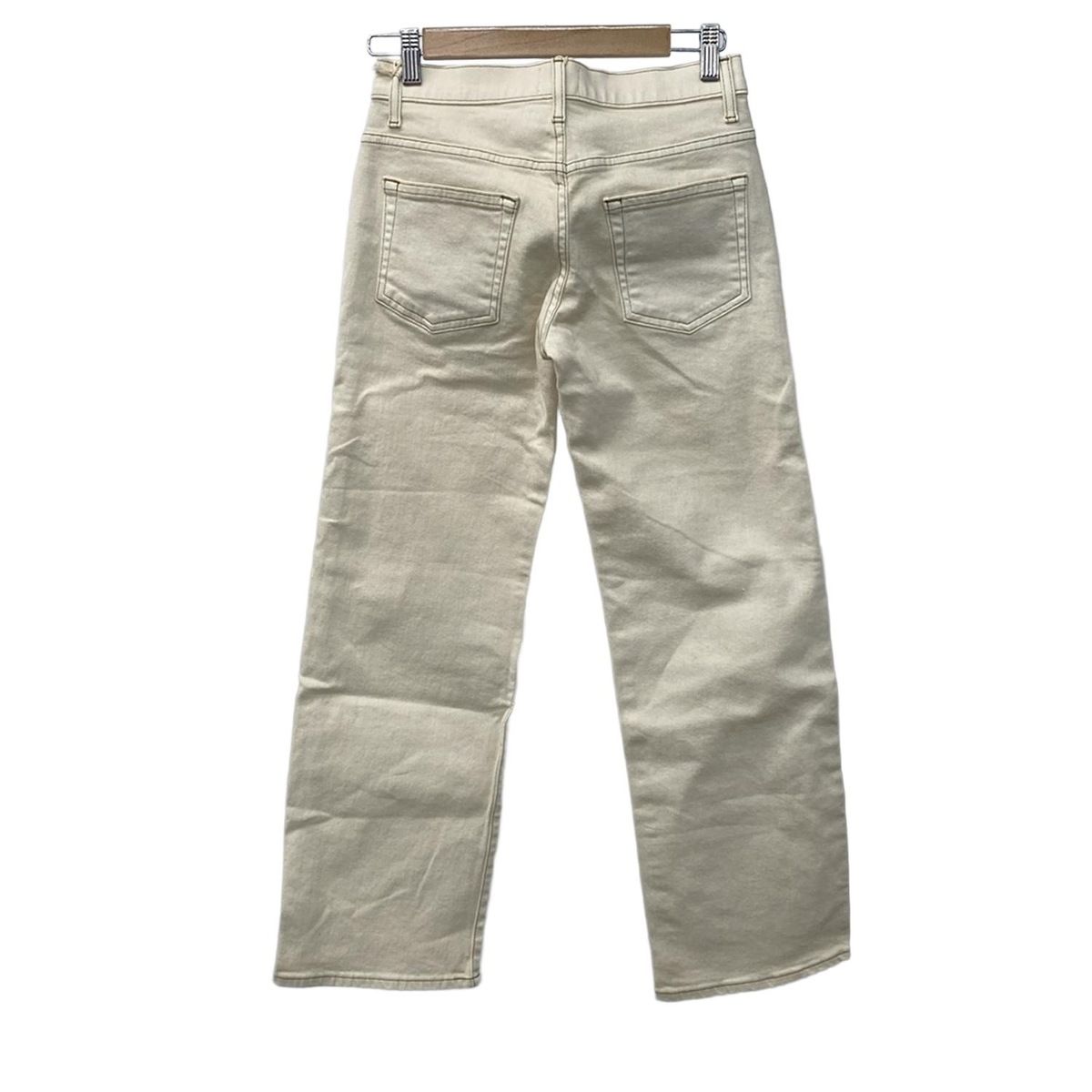 KHAITE ケイト パンツ サイズ24 レディース - アイボリー フルレングス