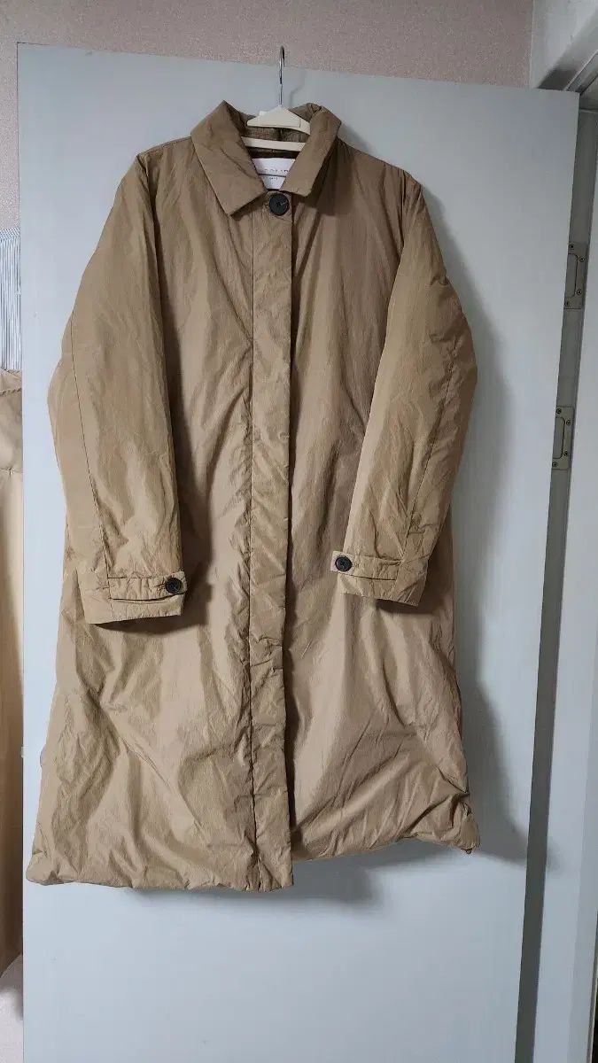 SSOLE paris グースダウン ロング丈ダウンジャケット コート ベージュ