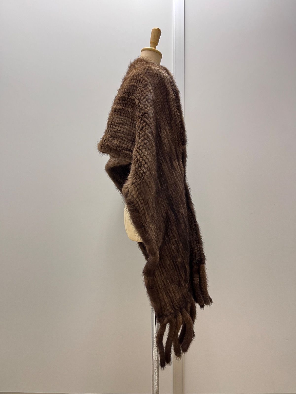 ミンクショール ストール