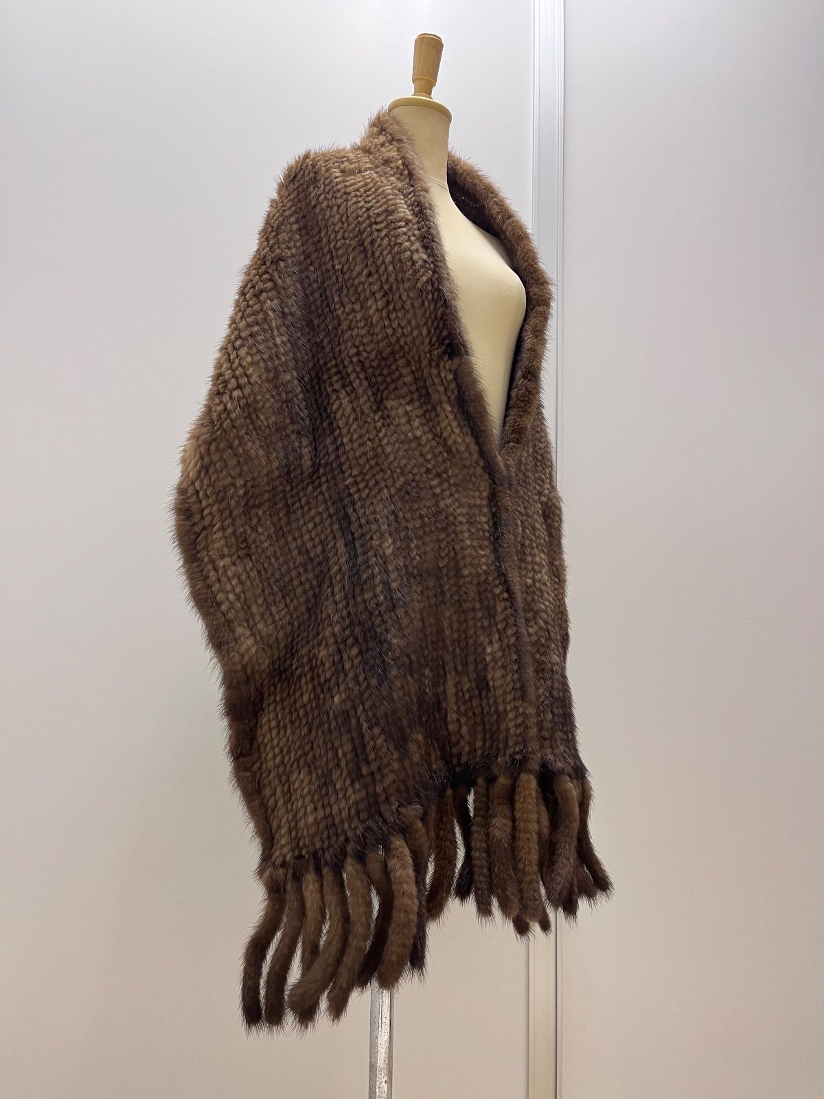 ミンクショール ストール 毛皮