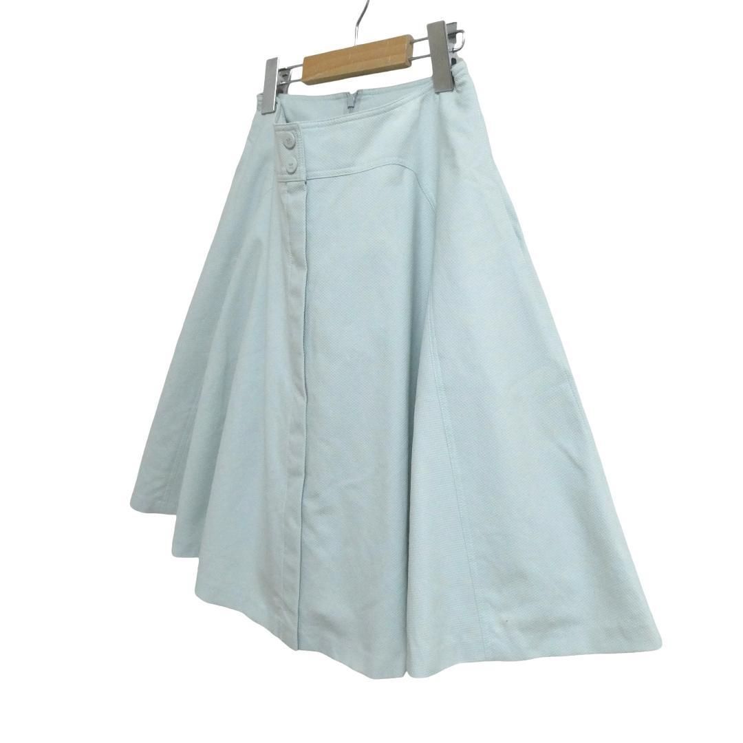 FOXEY フォクシー サイズ38 コットン 膝丈 ミディ丈 リリースカート