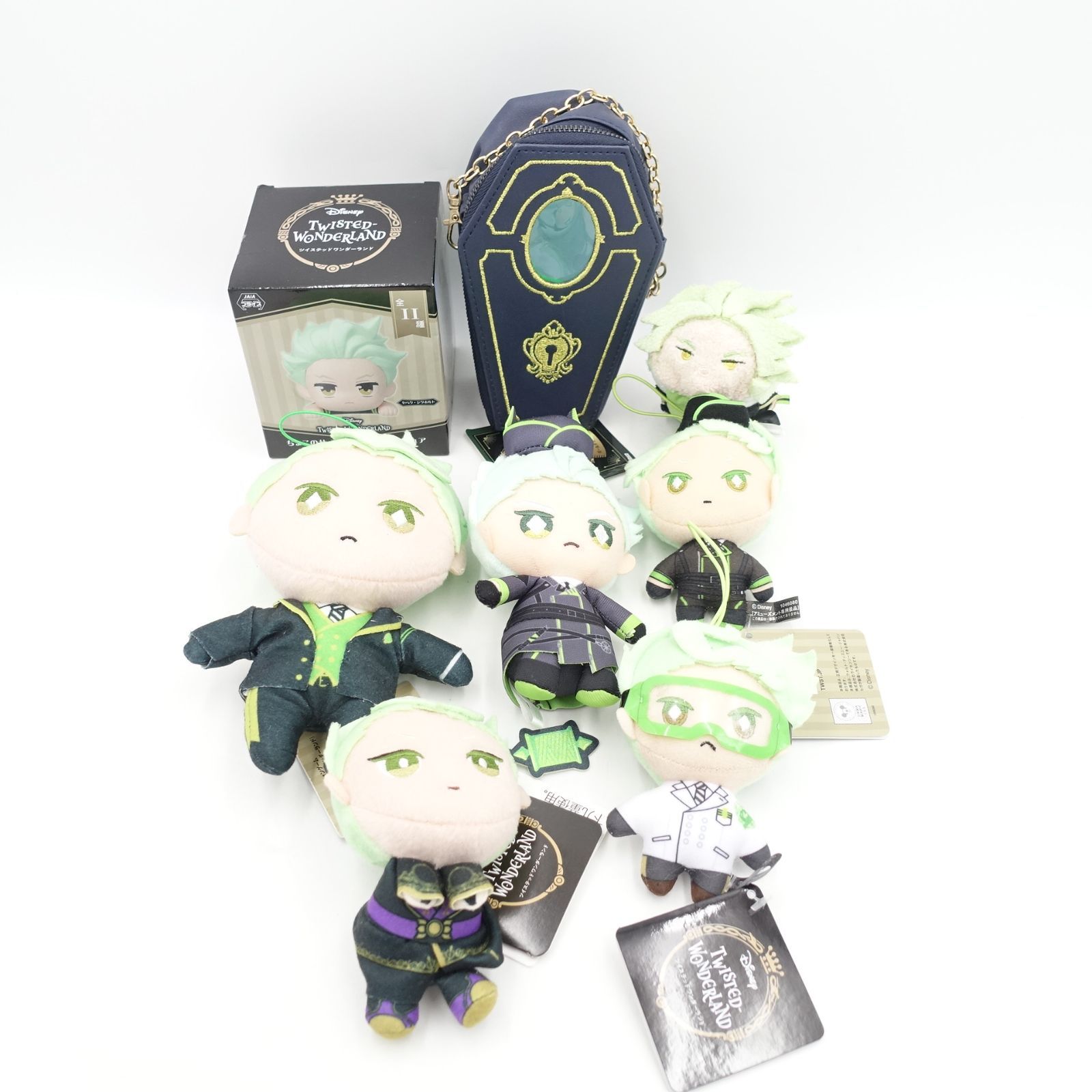 ツイステ セベク グッズまとめ売り 棺桶 マスコット 寮服 研究者