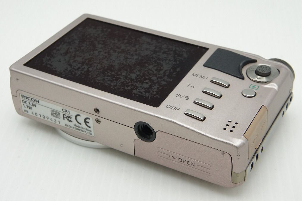 良品 RICOH リコー CX1 コンパクトデジタルカメラ ピンク 251223as