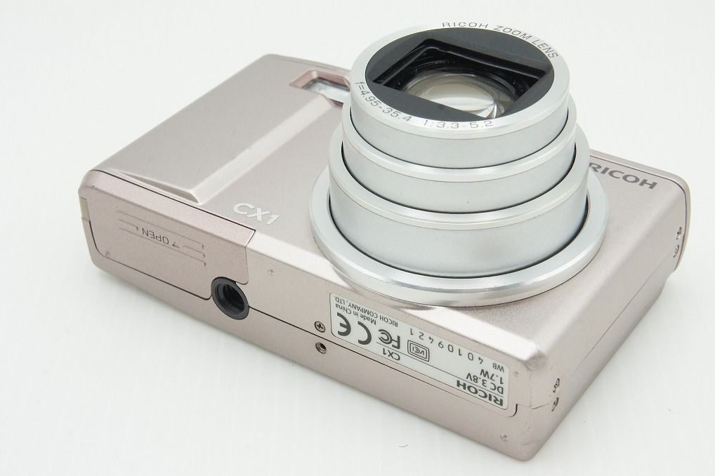 良品 RICOH リコー CX1 コンパクトデジタルカメラ ピンク 251223as