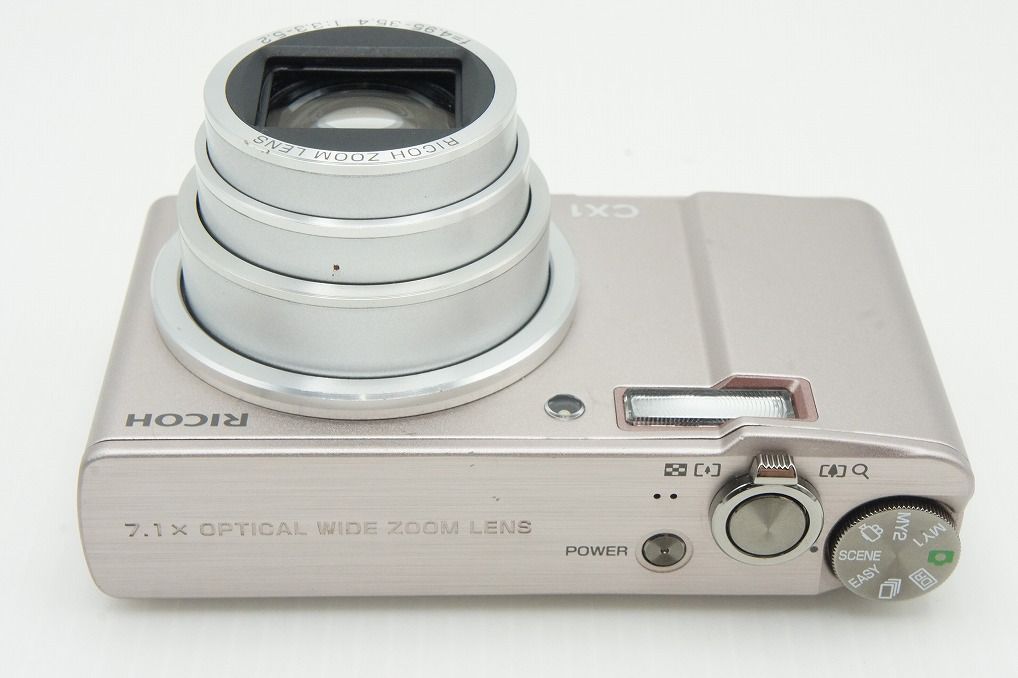 良品 RICOH リコー CX1 コンパクトデジタルカメラ ピンク 251223as