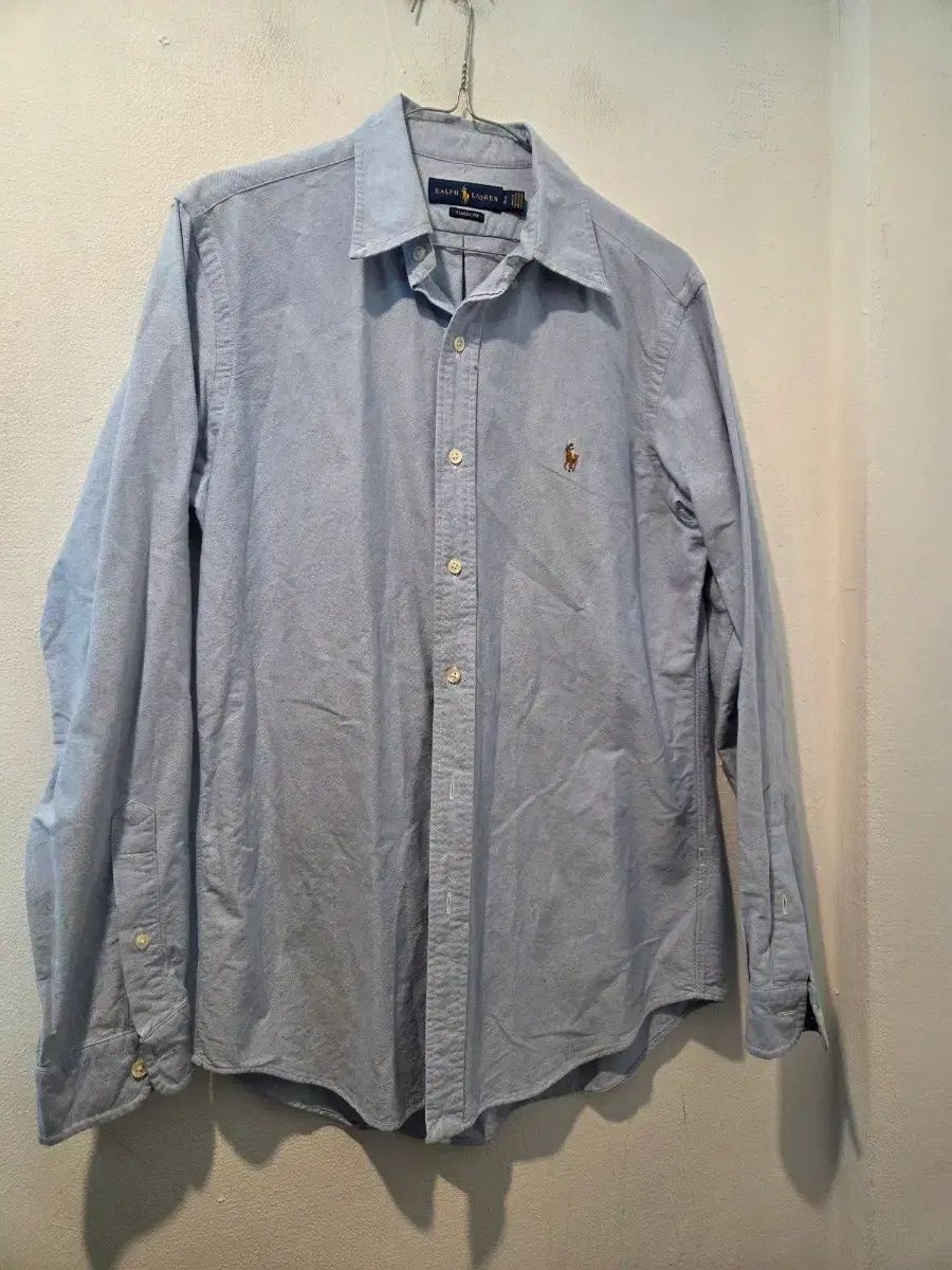 ラルフローレン オックスフォード シャツ スカイブルー