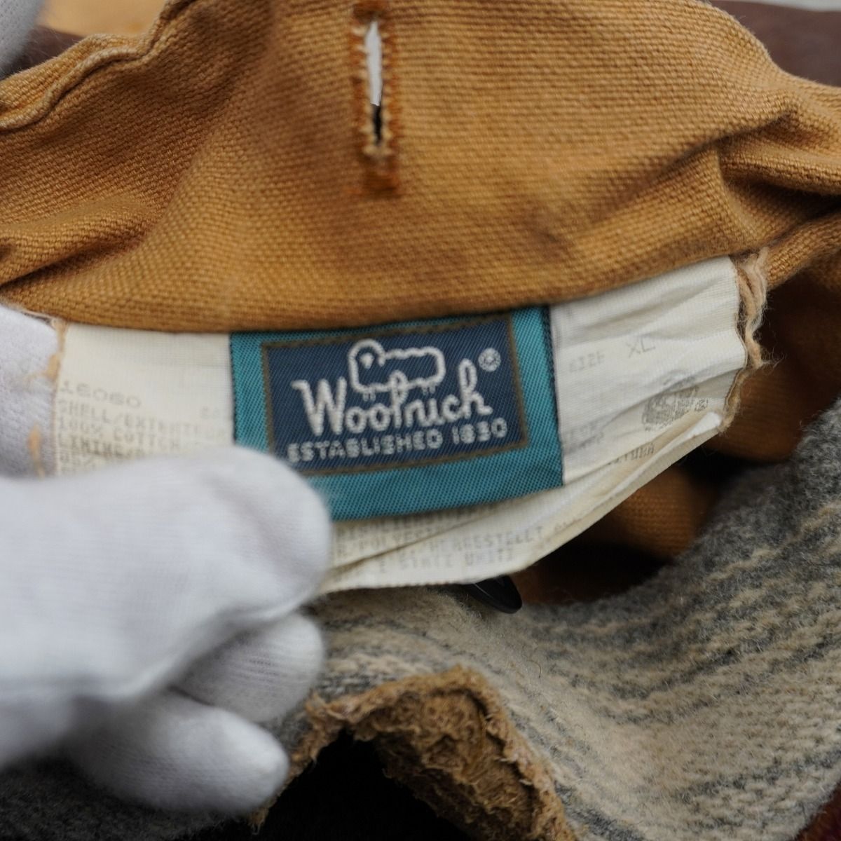 90S WOOLRICH ウールリッチ ダック ハンティング チョア ジャケット