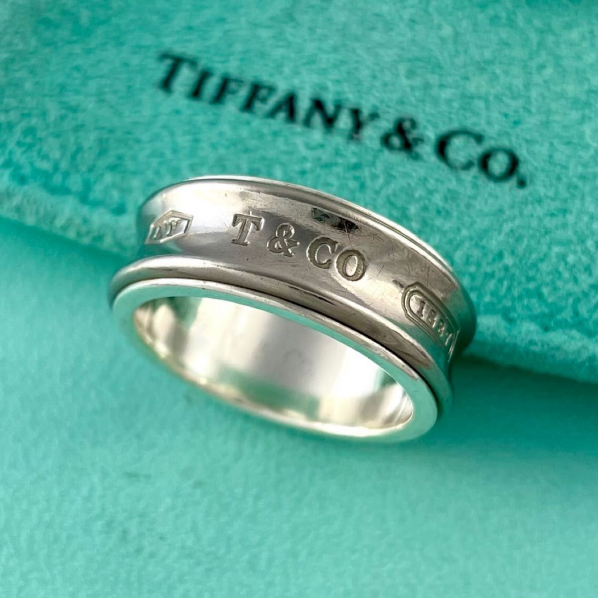ティファニー 17号 1837 チタン シルバー コンビ リング XP2fe - メルカリ