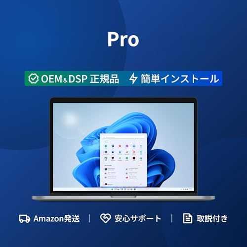 Windows 11 Pro用 DSPライセンス日本語版 m