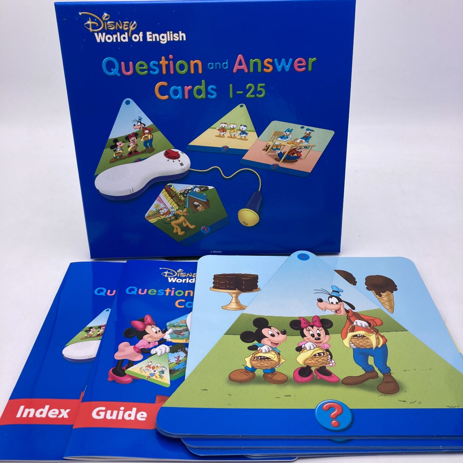 トークアロング Q＆Aカード レッツプレイ ディズニー英語システム
