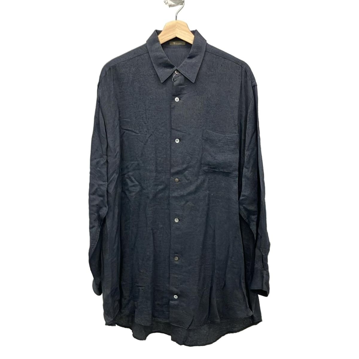 Y s for men ワイズ フォーメン 長袖シャツ メンズ - ダークネイビー