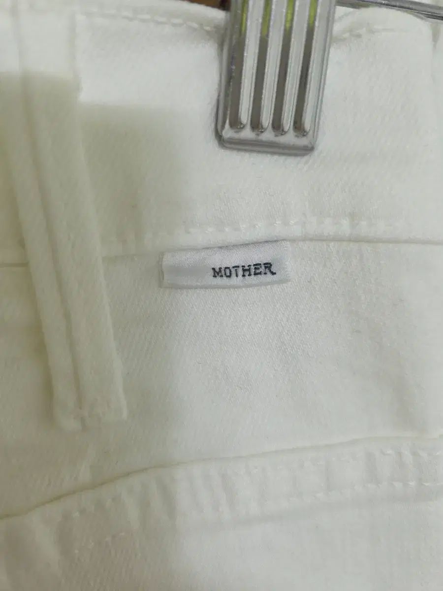  MOTHER マザー デニム 白 FAIREST OF THEM ALL 25 その他 デニム ジーンズ