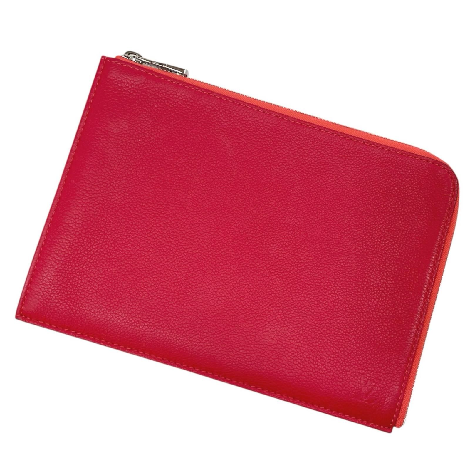 LOUIS VUITTON ルイ ヴィトン ポシェットジュールPM ポーチ クラッチバッグ R 99586 レッド