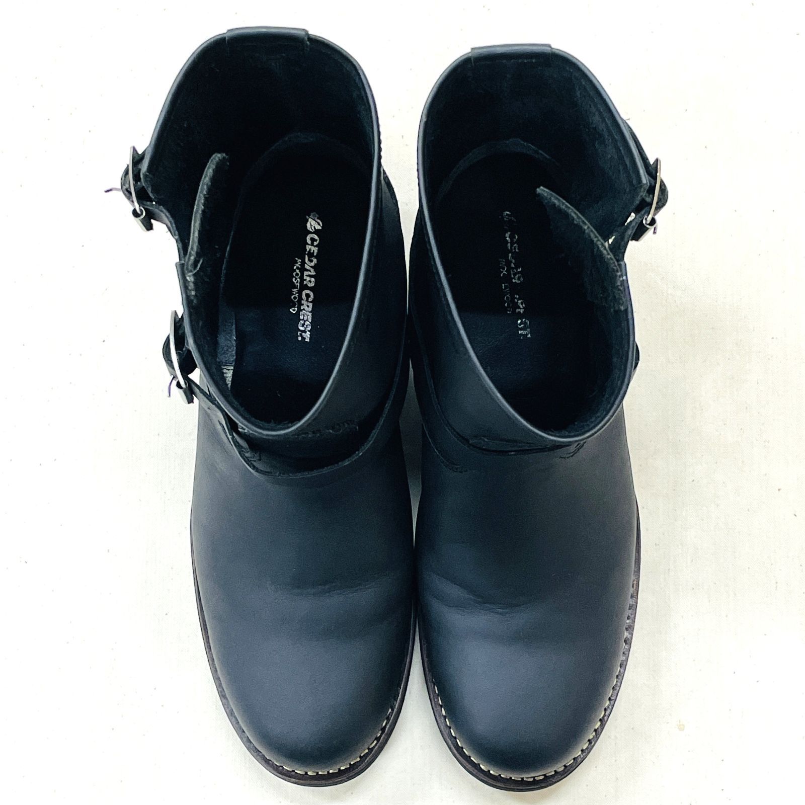 CEDAR CREST セダークレスト エンジニアブーツ 27㎝ BLK/黒 - メルカリ
