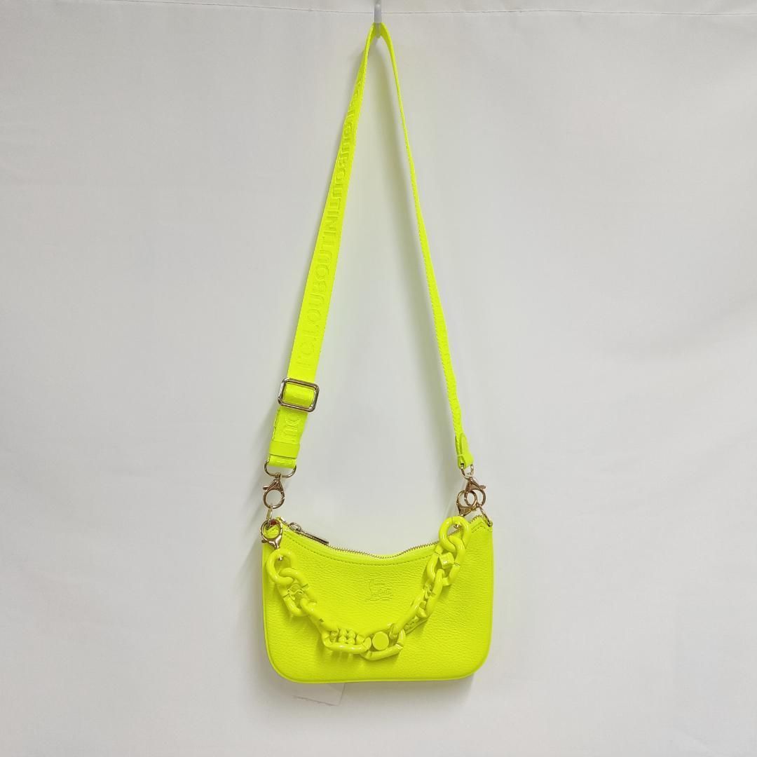 新品 未使用 クリスチャン ルブタン ルビラチェーン ミニショルダー