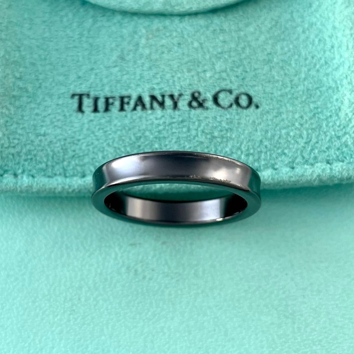 ティファニー 20.5号 希少 1837 ナロー チタン リング XP7fe - メルカリ