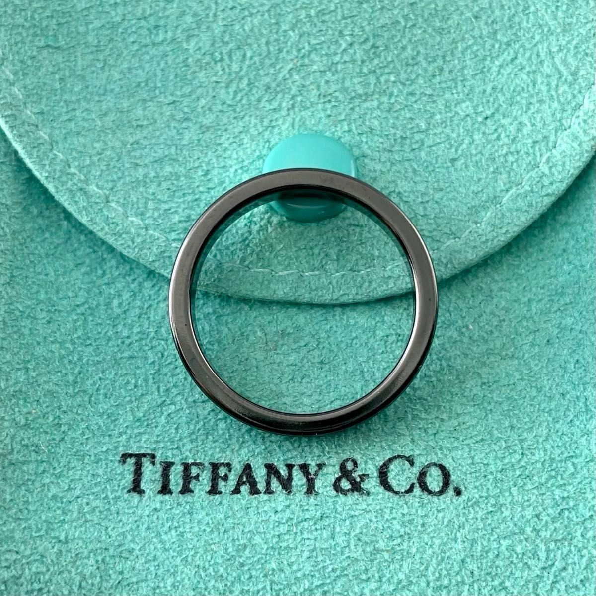 ティファニー 20.5号 希少 1837 ナロー チタン リング XP7fe - メルカリ