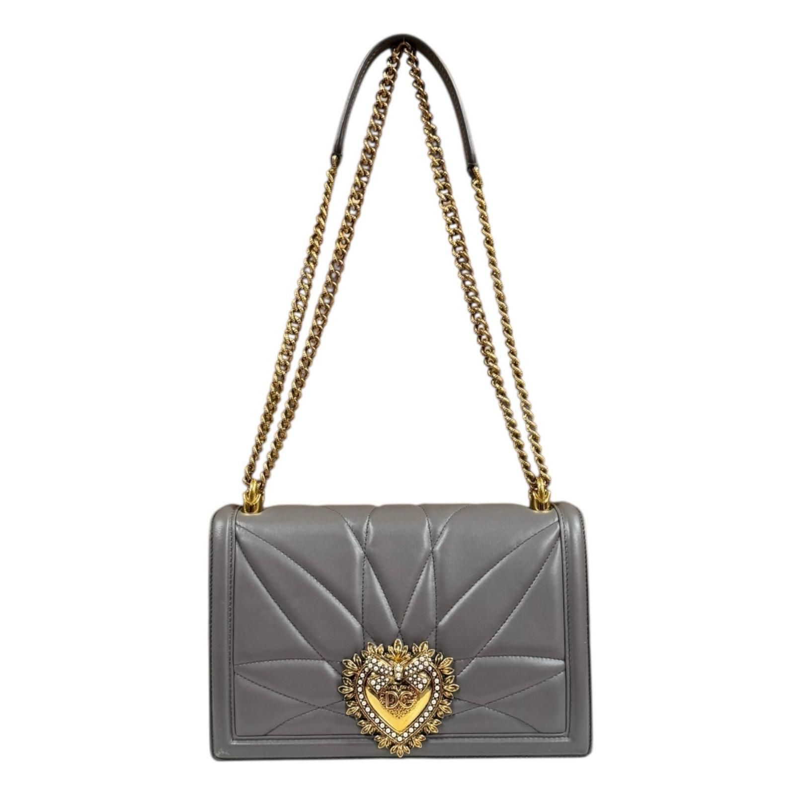 ドルチェアンドガッバーナ ディヴォーション ラージ ショルダーバッグ