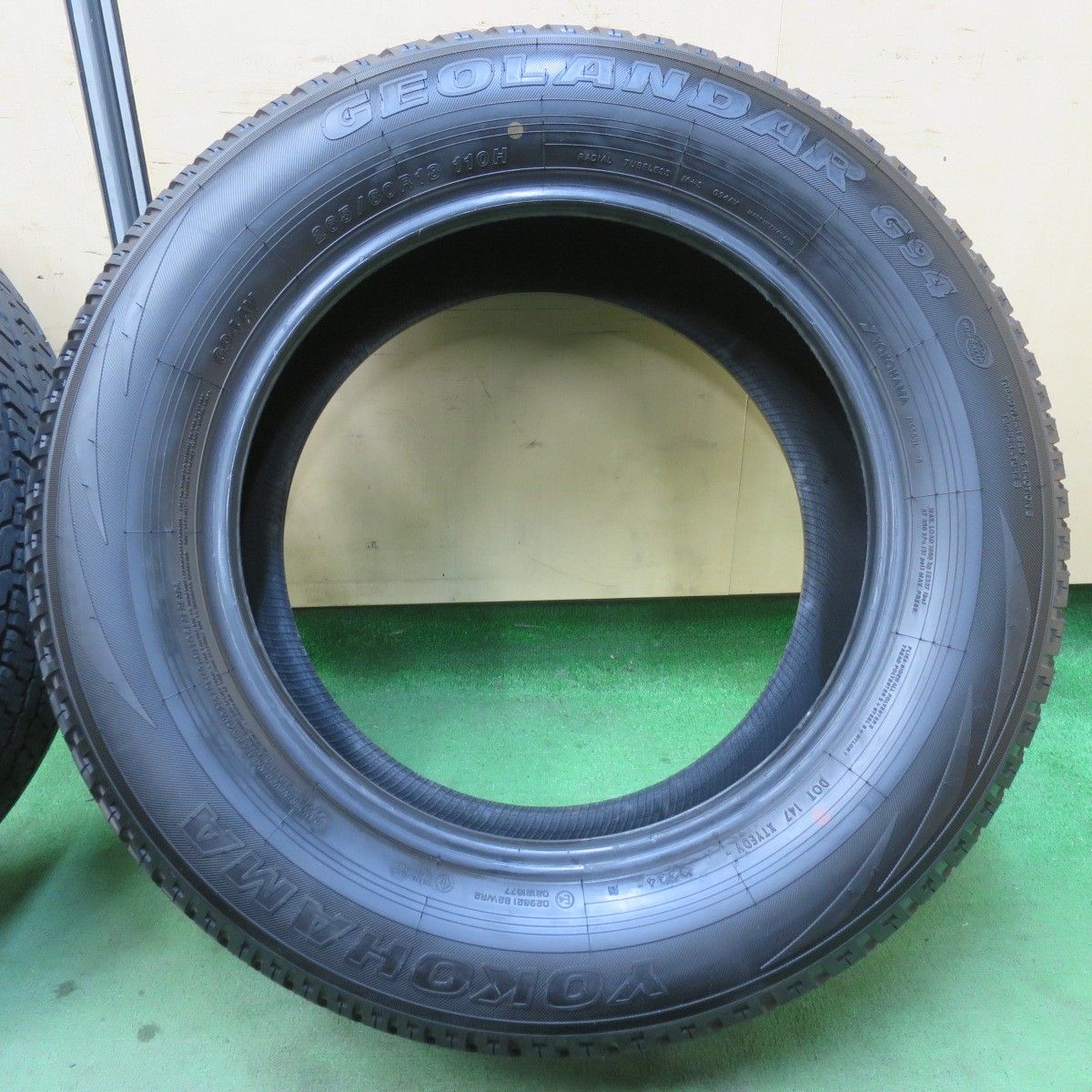 新車外し！24年☆265/60R18 ヨコハマ ジオランダー G94 G94AV タイヤ