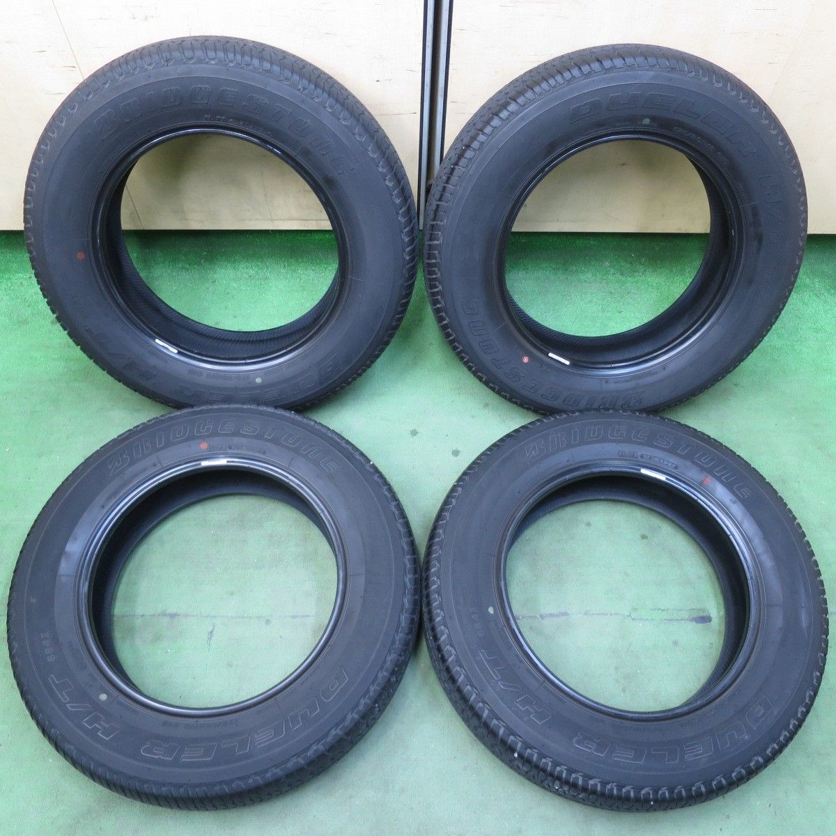 バリ溝 21年 9 5分 ジムニー 等 175 80 R 16 ブリヂストン デューラー H T 684Ⅱ DUELER タイヤ 16インチ 5122608イノタ