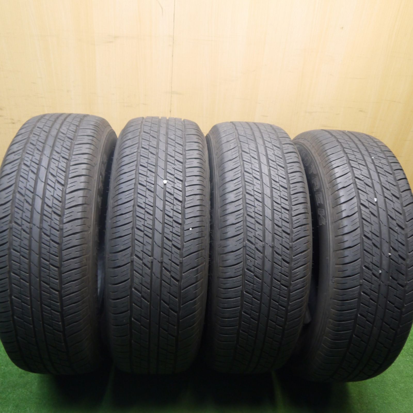 バリ溝 25年 9分 265|65 R 18 ダンロップ AT 23 グラントレック タイヤ 18インチ ランクル プラド レクサス GX 等 ノタ