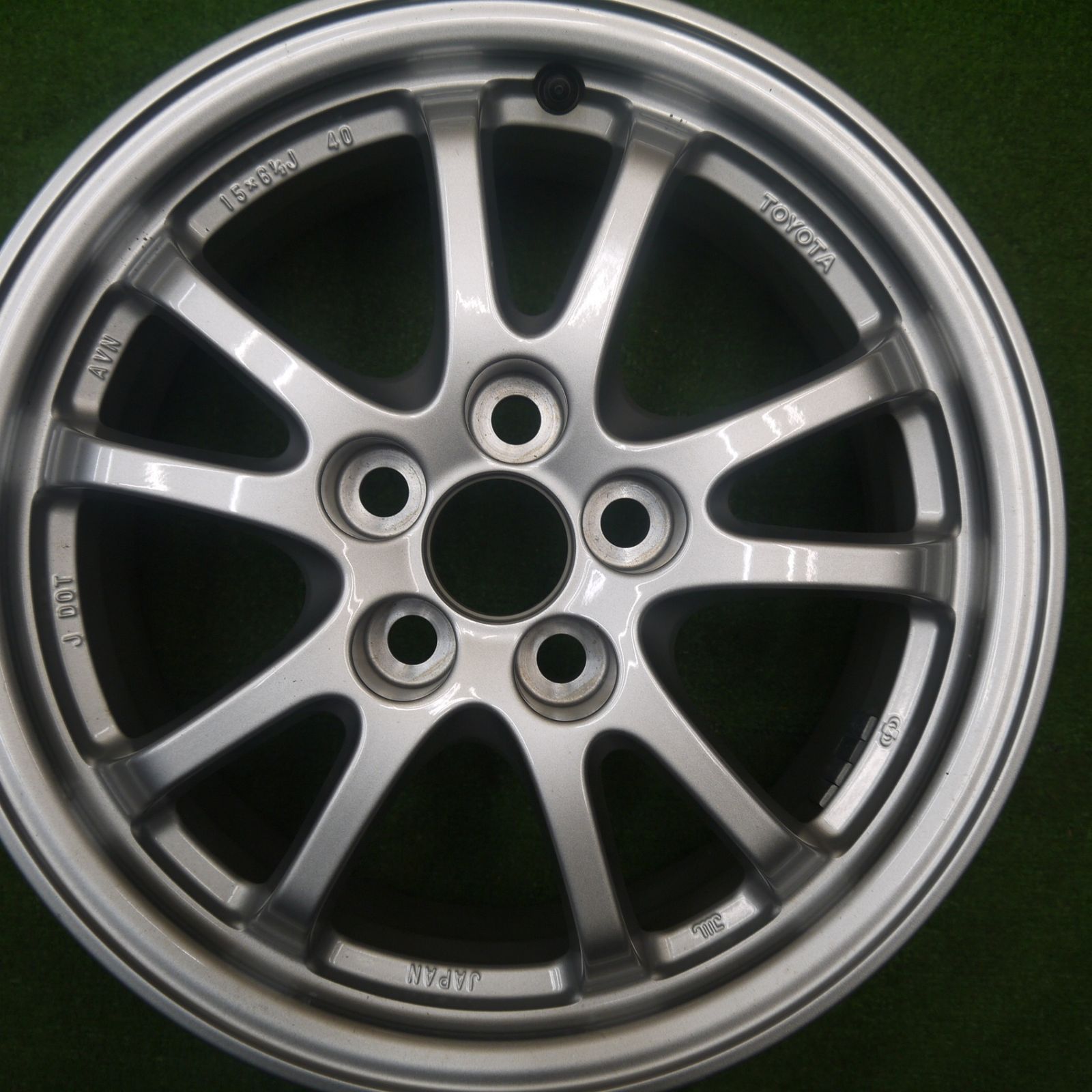  キレイ トヨタ 50系 プリウス ホイール 15インチ 15 6 5 J PCD 100 H ホ 15インチ ホイール