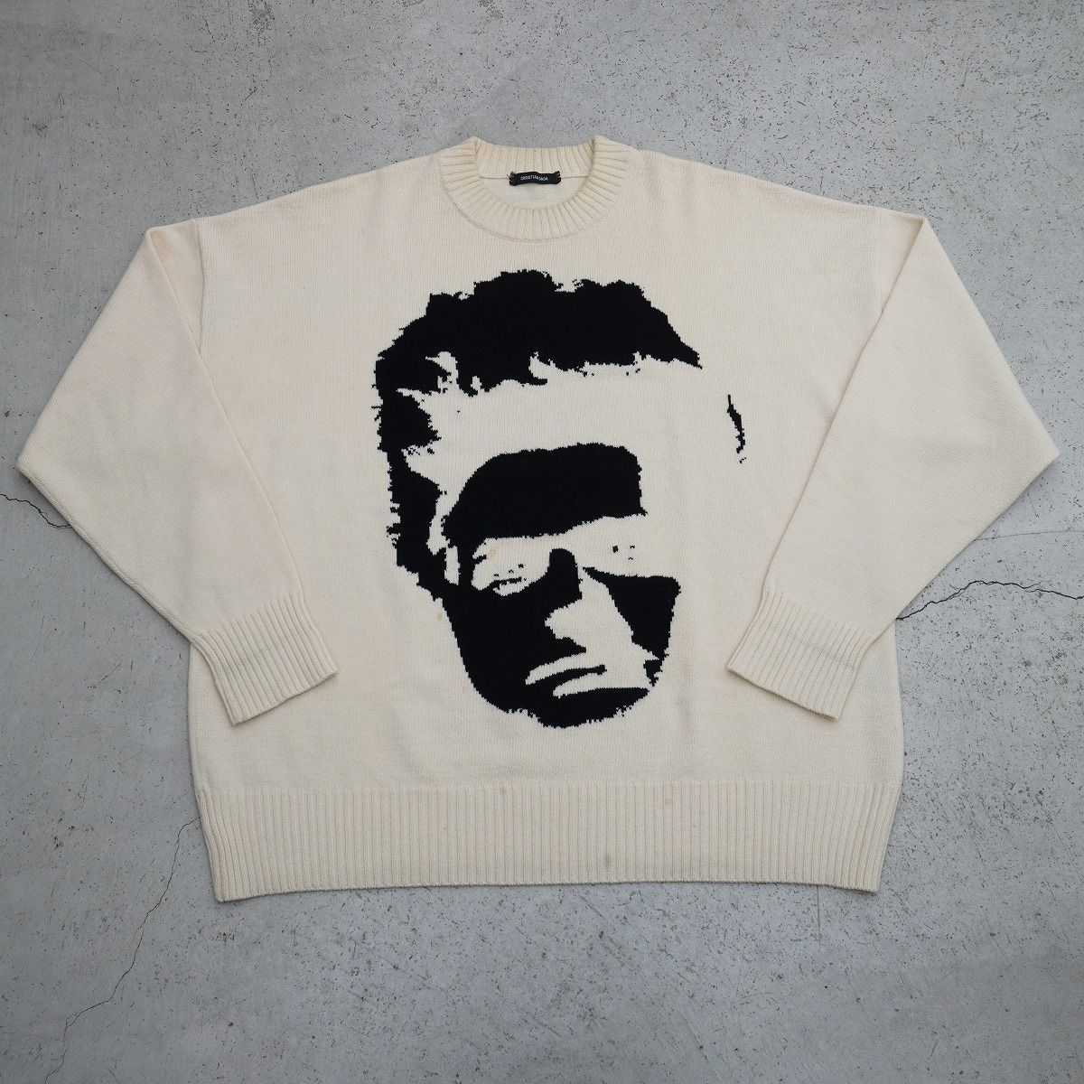 dada様 CHRISTIAN DADA クリスチャン ダダ BIG FACE KNIT SWEATER インター
