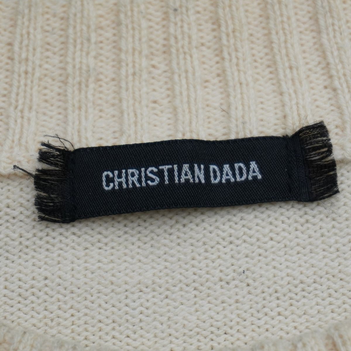 dada様 CHRISTIAN DADA クリスチャン ダダ BIG FACE KNIT SWEATER インター