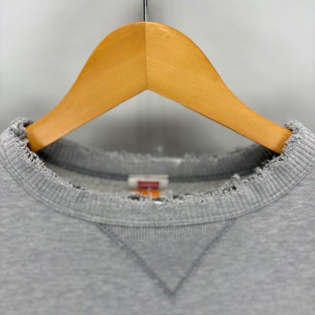 90s Levis リーバイス vintage スウェット トレーナー ボロ Levi's リーバイス オレンジタブ 90年代 BORO 襤褸 Vガゼット