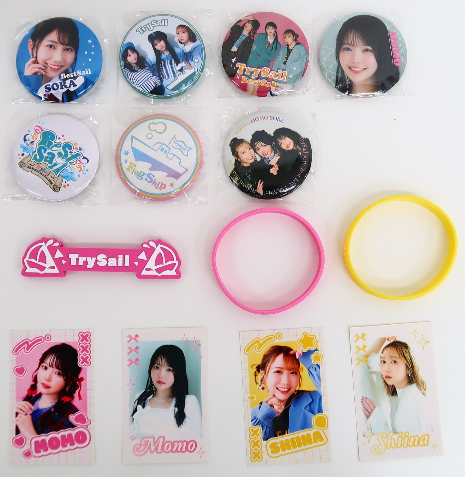 TrySail グッズ 12点/麻倉もも/雨宮天/夏川椎菜 - メルカリ