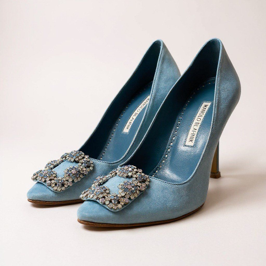 1a6 定価￥228.800 MANOLO BLAHNIK マノロブラニク HANGISI OPAL