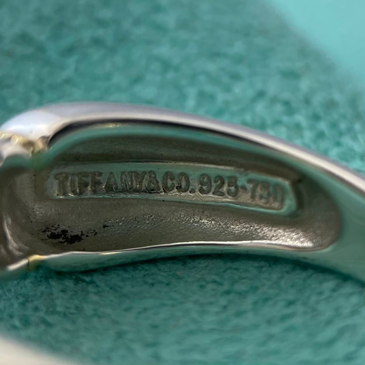 ティファニー 17.5号 ツイスト 925 750 コンビ リング XW7fe - メルカリ