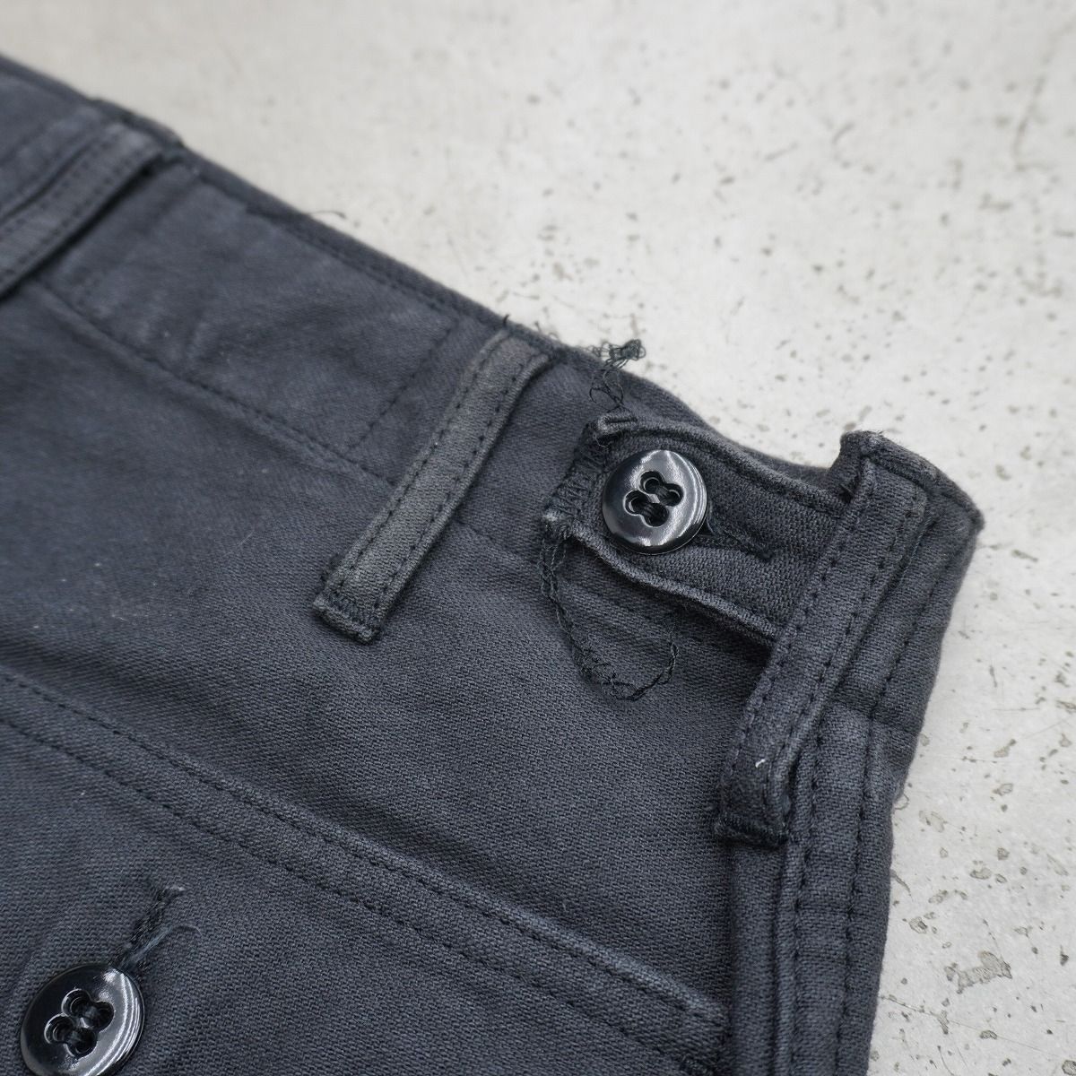 EngineeredGarments WORKADAY ファティーグパンツ 黒 ENGINEERED GARMENTS / エンジニアドガーメンツ | EG Workaday