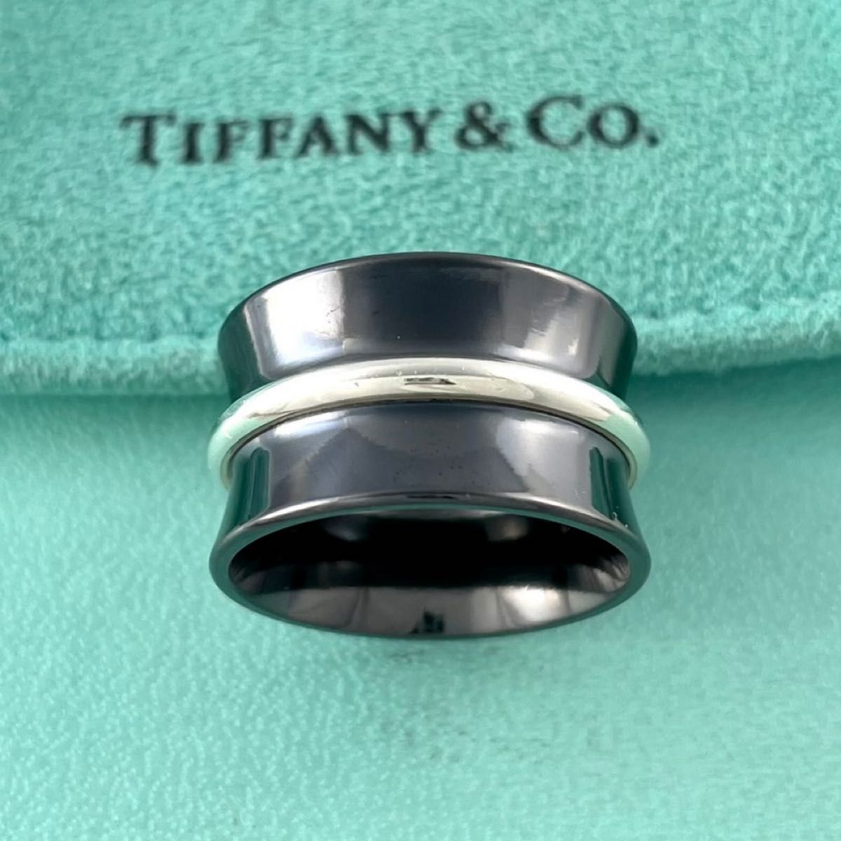 ティファニー TIFFANY リング 1837 シルバー×チタンリング 【公式通販】
