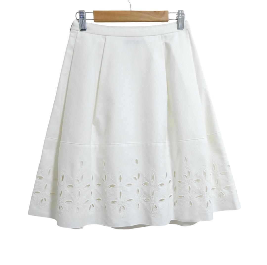 新品同様 FOXEY BOUTIQUE フォクシー サイズ38 コットン フラワー