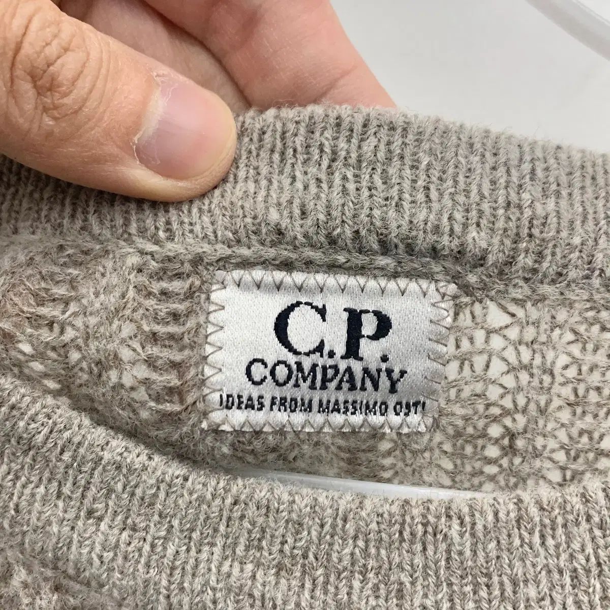 XL-XXL) 90's C.P. COMPANY シーピーカンパニー ルーズフィット ニット