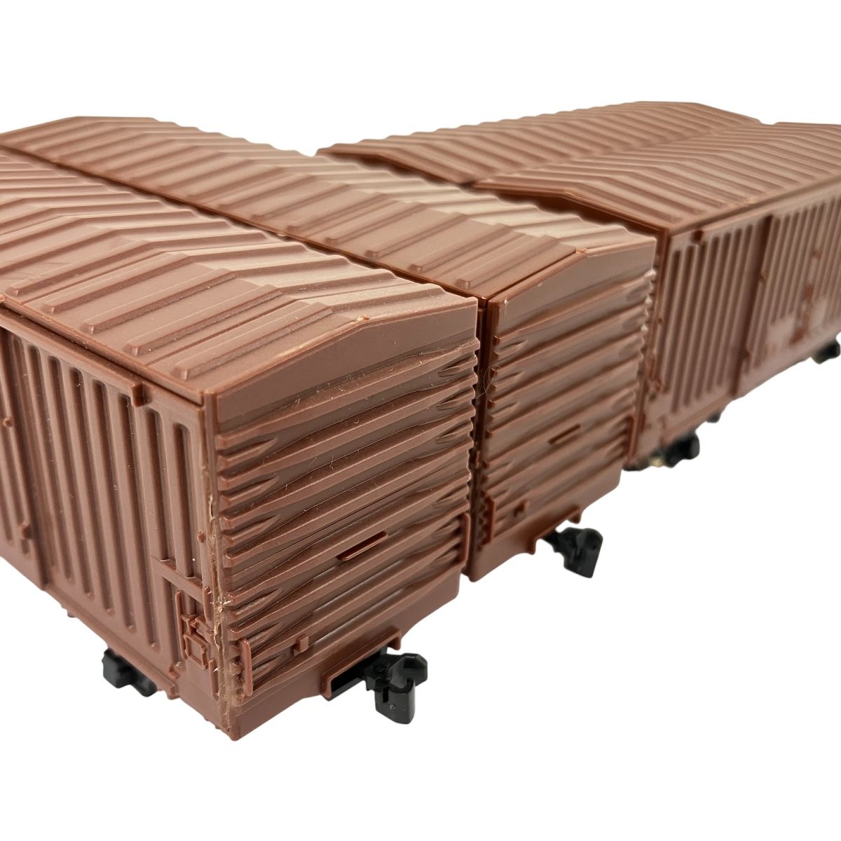 Hobby Model ホビーモデル ワム80000形 有蓋車 2軸貨車 4両セット HOゲージ 鉄道模型