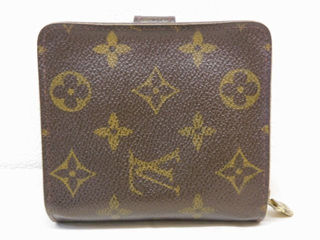 ヴィトン 財布 M 61667 MI 0091 モノグラム コンパクトジップ ウォレットLOUIS VUITTON □7 L