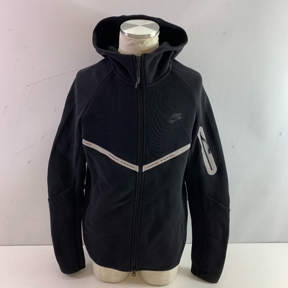 04 w 5688▽ NIKE ナイキ テックフリース リフレクター フルジップジャケット IM 6538 010 ブラック M トレーナー スウェット ジャージ