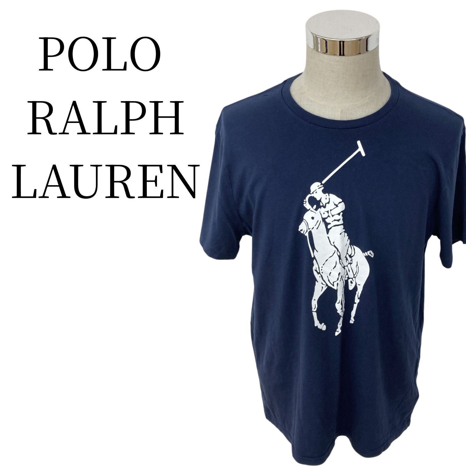 POLO RALPH LAUREN ポロ ラルフ ローレン 紺 Tシャツ PSP 21 22