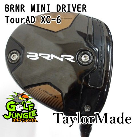 ドライバー テーラーメイド BRNR MINI DRIVER TourAD XC-6 S 11.5 カーボンシャフト メンズ 右 1117